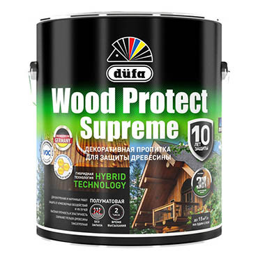 WOOD PROTECT Supreme, сибирская лиственница 0,75л "Dufa" Пропитка